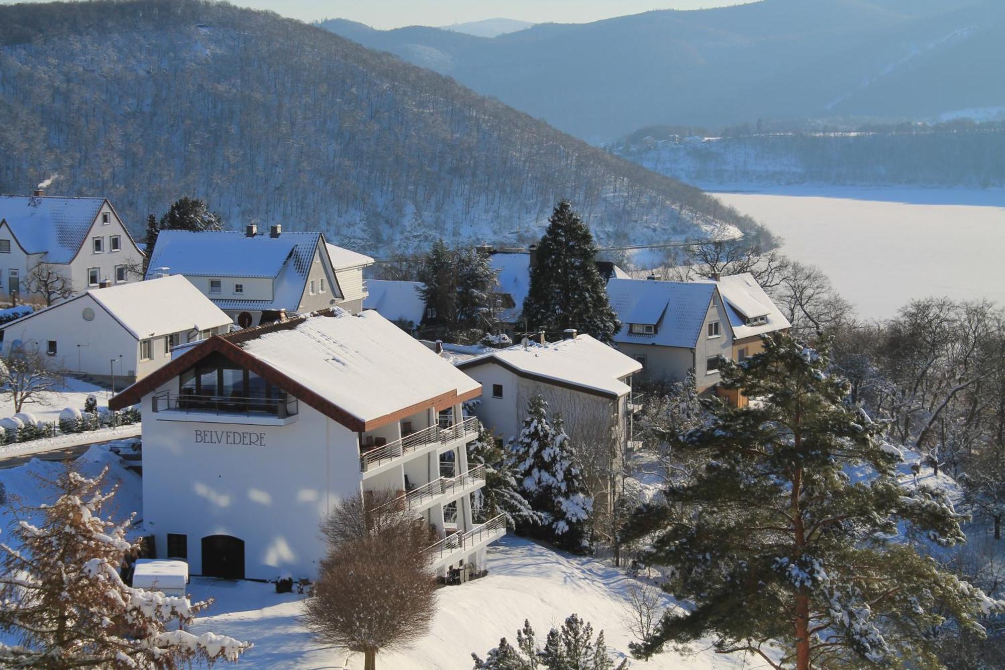 Belvedere - Das Bio Hotel Garni & Suitehotel Am Edersee ! Unser Geschenk Fuer Sie, Auch Die Gaestecard Grimmheimat! ヴァルデック エクステリア 写真